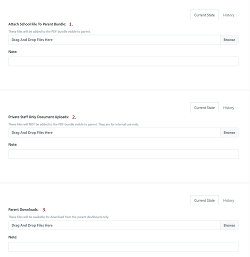Document Uploads and Downloads
