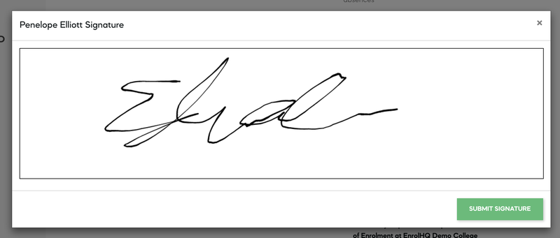Signature Pad